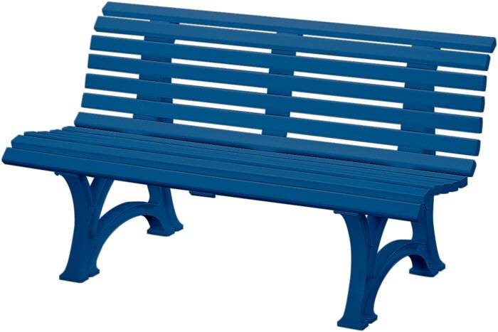 Parkbank L1500xB640xH800mm Ku. 17,5kg weiß-0