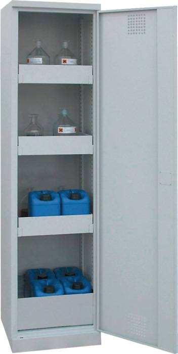 Chemikalien- u.Giftschrank H1935xB600xT570mm Flügeltüren 1 (DIN rechts) LACONT-0