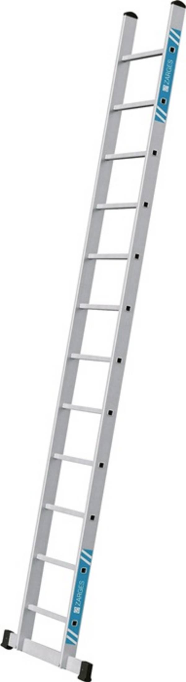Anlegeleiter 10 Sprossen Alu.Leiterlänge 3050mm Arbeits-H.b.ca.3900mm