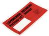Begleitpapiertasche Folie,selbstkl.rot/transp.B240xL130mm LS/RE 1000 St./Krt.
