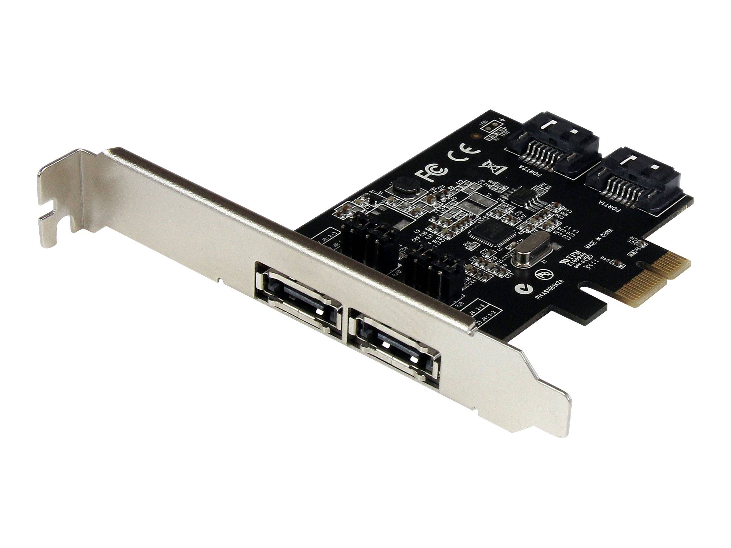StarTech.com 2 Port SATA III PCI Express Schnittstellenkarte - 2 Port Serial-ATA 6GB/s PCIe Karte - Speicher-Controller-1