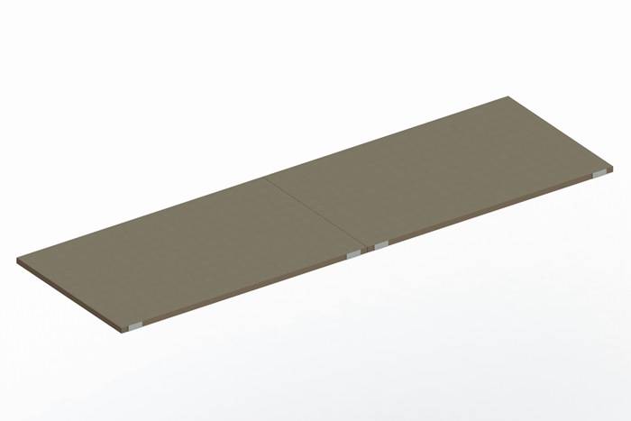 Spanplattenboden HO 8 Zentrierbleche B3600xT1100mm natur Trgf.1413kg META-0