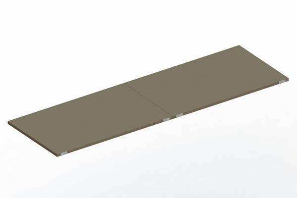 Spanplattenboden HO 8 Zentrierbleche B3600xT1100mm natur Trgf.1413kg META