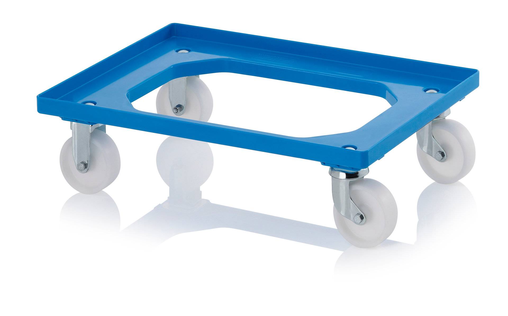 Transportroller Kompakt mit Polyamid-Rädern 60 x 40 cm62 x 42 cm Himmelblau-0