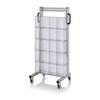 Systemwagen KIPPKÄSTEN,69x45x134cm,20xBehälter einseitig,4 Rollen