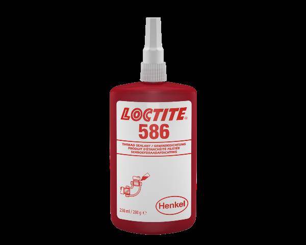 Empfohlen für alle Grobgewinde aus Metall, bei denen eine la|Anaerobe Gewindedichtung, Loctite, 250 ml, hochfest-0