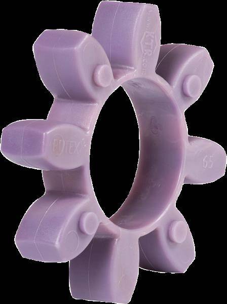 840020651000042,ROTEX 65 ZAHNKRANZ 98 SHORE A =T-PUR = LILA-0