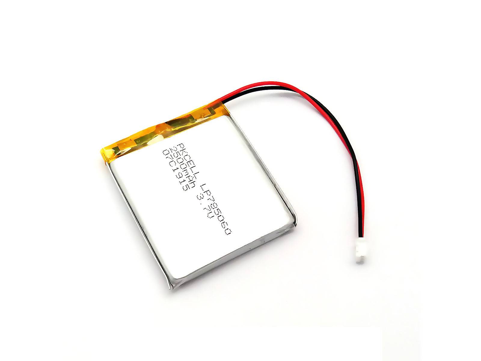 LiPo Akku Lithium-Ion Polymer Batterie 3,7V 2500mAh JST-PH Connector-1
