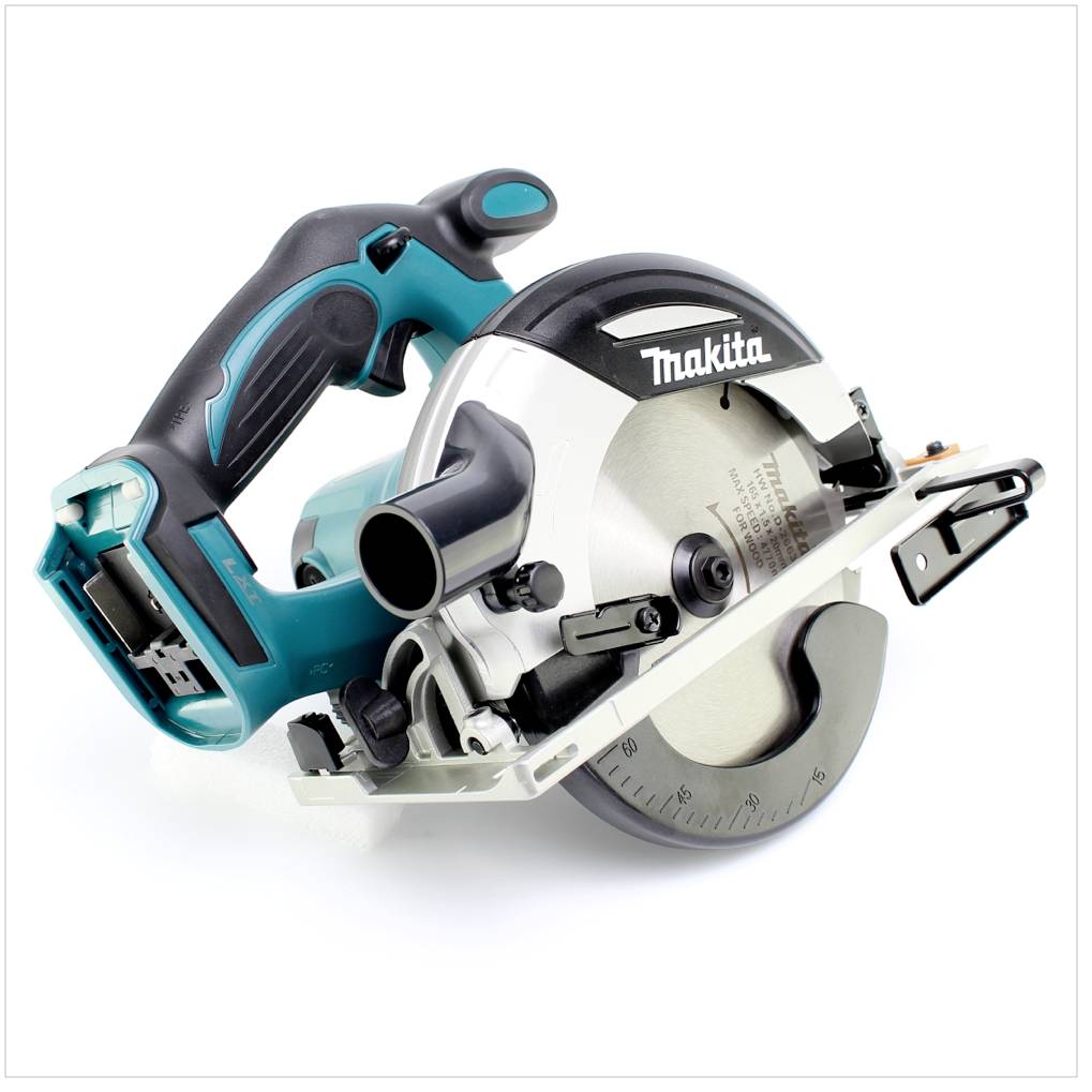 Makita DHS 630 RFJ 18 V 165 mm Akku Handkreissäge im Makpac mit 2x 3,0 Ah Akku + Ladegerät-4