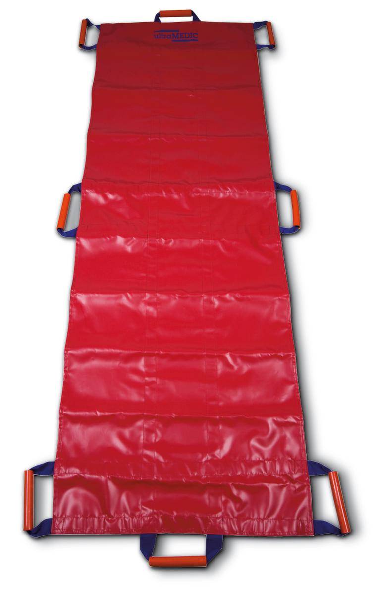 Rettungstuch,DIN EN 1865,Vlies,rot,LxB 2000x700mm,250kg Belastbarkeit-0