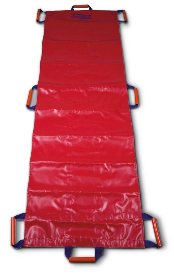Rettungstuch,DIN EN 1865,Vlies,rot,LxB 2000x700mm,250kg Belastbarkeit