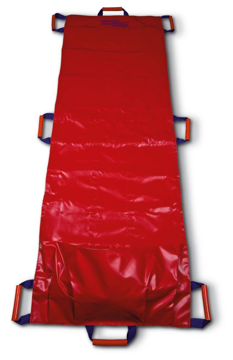 Rettungstuch,DIN EN 1865,Vlies,rot,LxB 2000x700mm,250kg Belastbarkeit-0