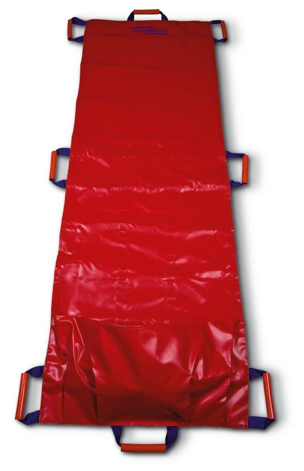 Rettungstuch,DIN EN 1865,Vlies,rot,LxB 2000x700mm,250kg Belastbarkeit