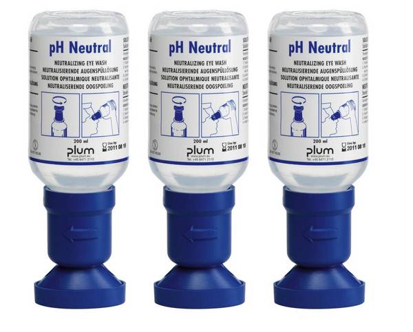 Augen-/Notdusche,3x200ml pH-Neutral