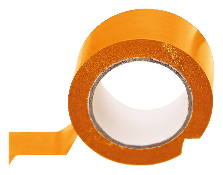 Klebeband,Vinyl,orange,Band LxB 33mx75mm-0