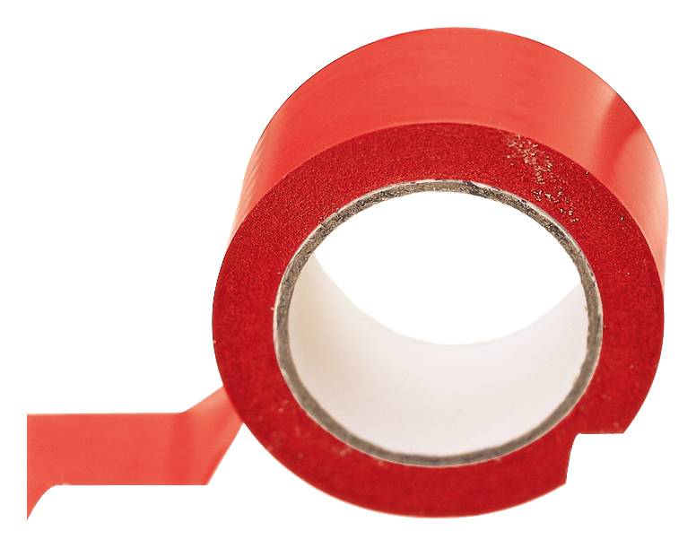 Klebeband,Vinyl,rot,Band LxB 33mx50mm-0