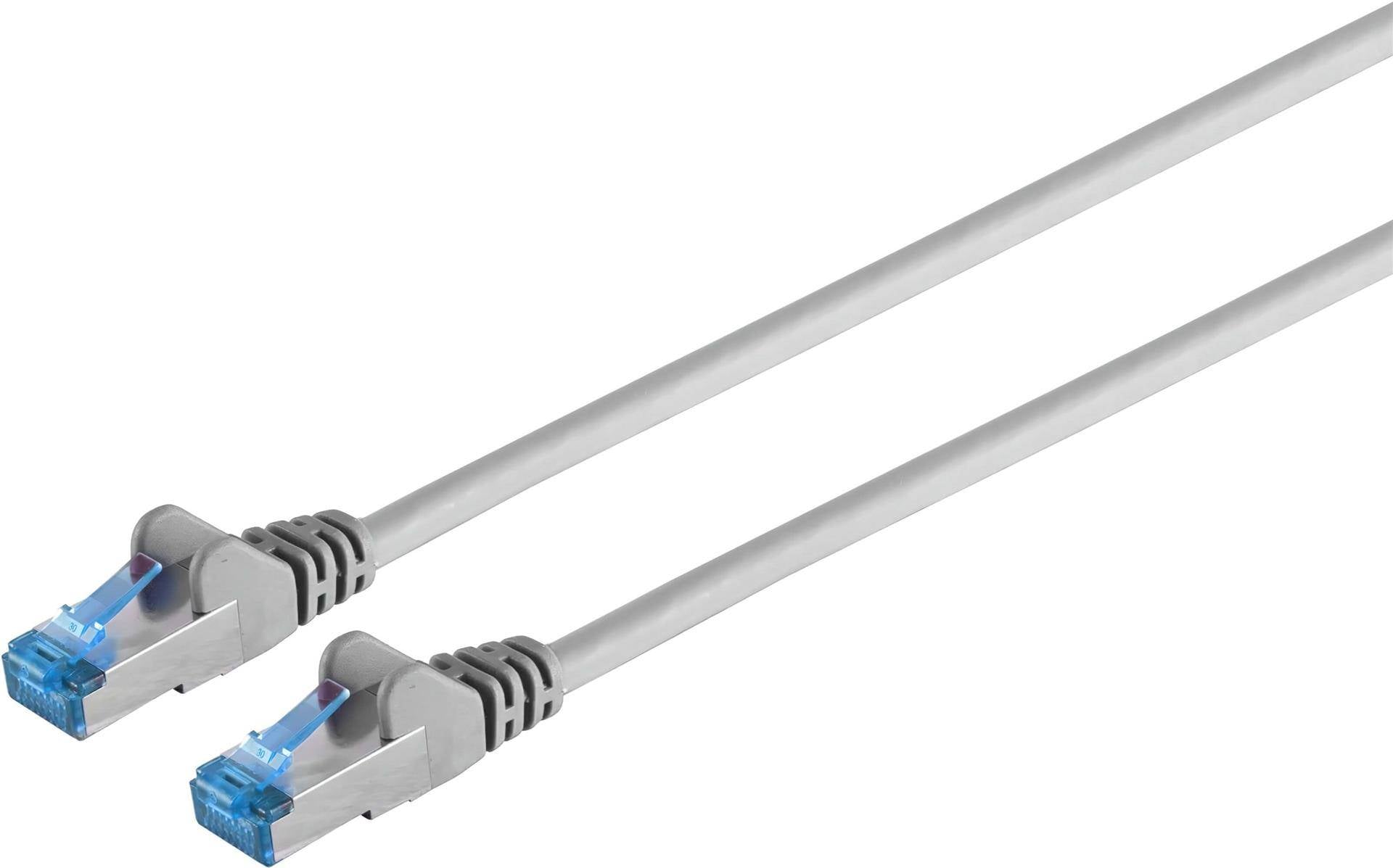 Patchkabel, cat 6A, S/FTP, PIMF, grau, 2,0m-0