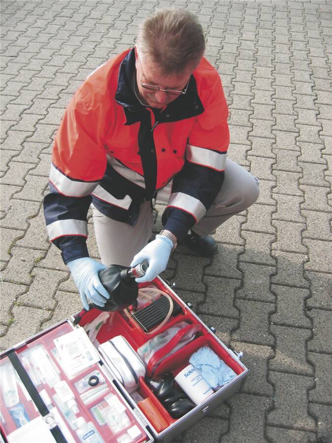 Einmalschutzhandschuh Nitril Dermatril® 740 074008081C Größe 08 Farbe blau Trägermaterial Nitril Gauge - Mat.-Stärke 0-2