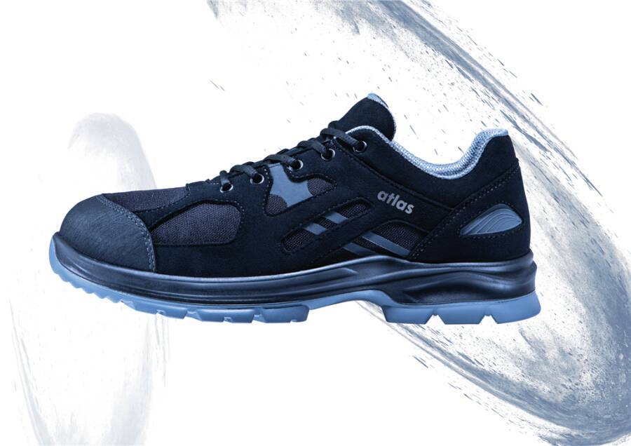 Sicherheitshalbschuh S3 Flash 6305 ESD 26900-44 Größe 44 Farbe schwarz/grau Typ Halbschuh Modell Flash 6305 Schutzklas-1