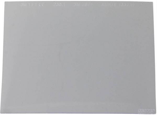 2 X Vorsatzscheiben für Schweißmasken 3M™ 126000 Typ Vorsatzscheibe außen / Standard für Modell 10V 3M-Nr H126000