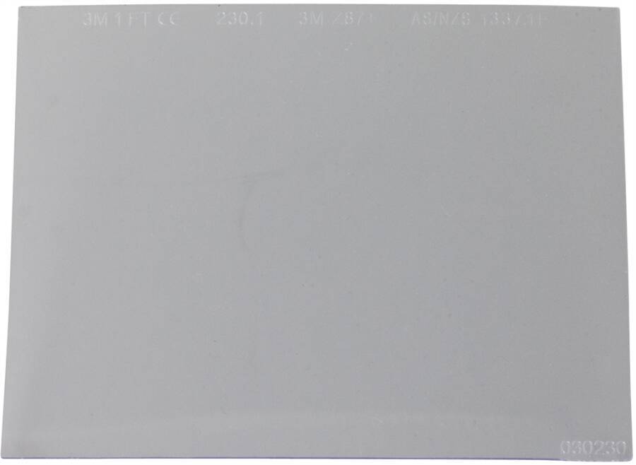 2 X Vorsatzscheiben für Schweißmasken 3M™ 126000 Typ Vorsatzscheibe außen / Standard für Modell 10V 3M-Nr H126000-0
