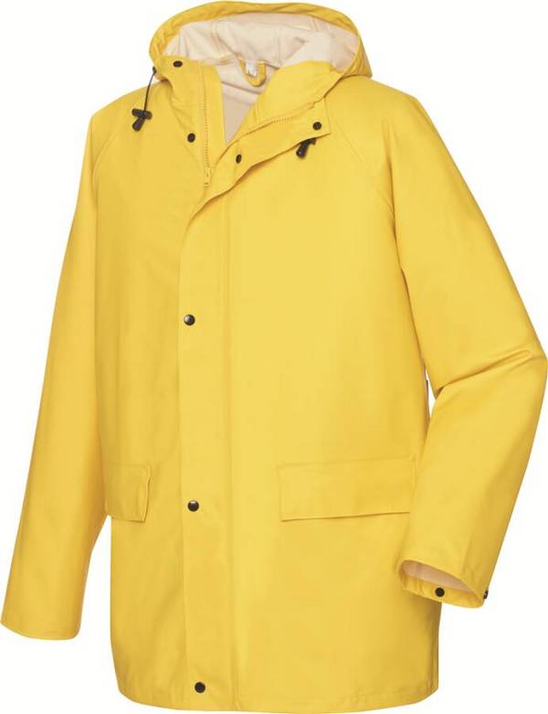 Stretch-PU-Regenjacke 7350207S Größe S Farbe gelb