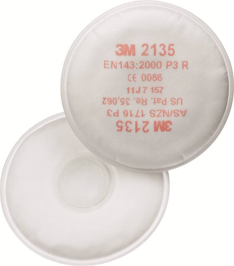 Partikelfilter 3M™ 2135 Filter 2135 Schutzstufe P3R Schutz gegen feste und flüssige Partikel-0