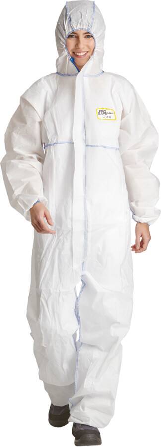Schutzanzug ProSafe® Light SMS-2XL Größe XXL Farbe weiß Ausführung ohne Füßlinge-0