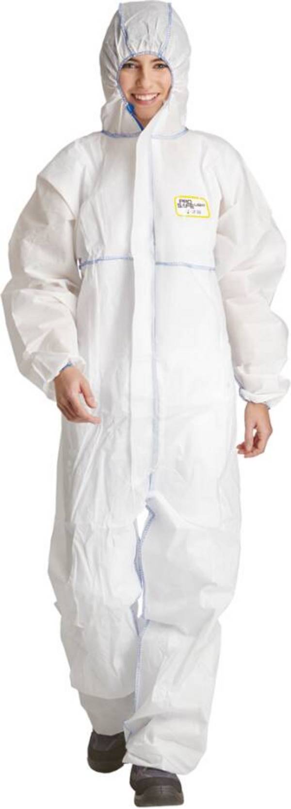 Schutzanzug ProSafe® Light SMS-3XL Größe XXXL Farbe weiß Ausführung ohne Füßlinge