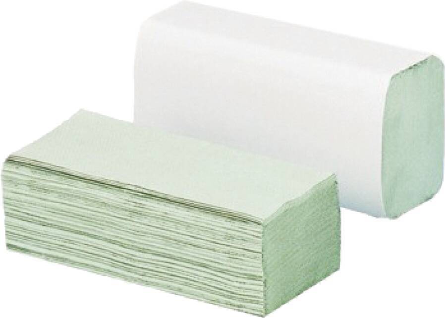 Handtuchpapier Premium 89833 Farbe grün Ausführung 2-lagig Blattmaß 25 x 23 cm Blattanzahl 3750 (15 x 250) Typ Premium-0