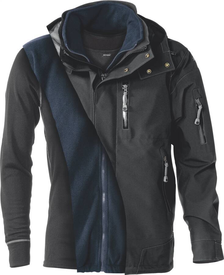 Shirt Langarm 743 PC 127358-940-L Größe L Farbe schwarz-2