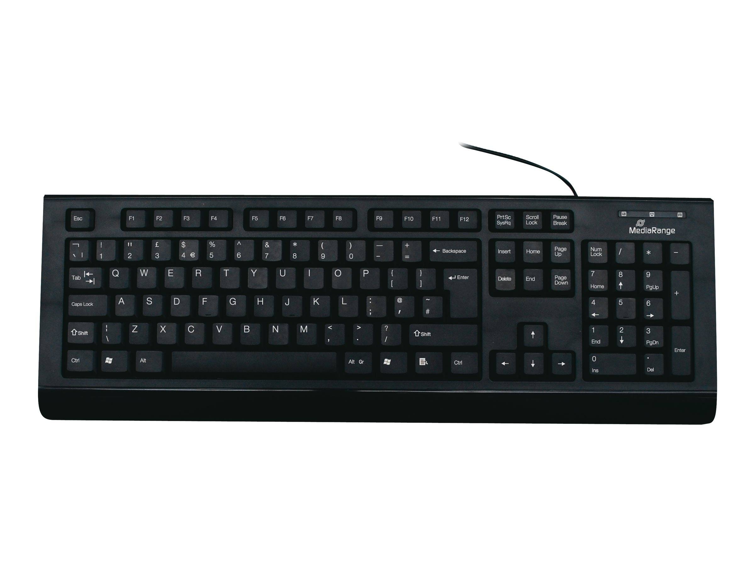 MEDIARANGE MROS101 - Tastatur - USB - QWERTY-0