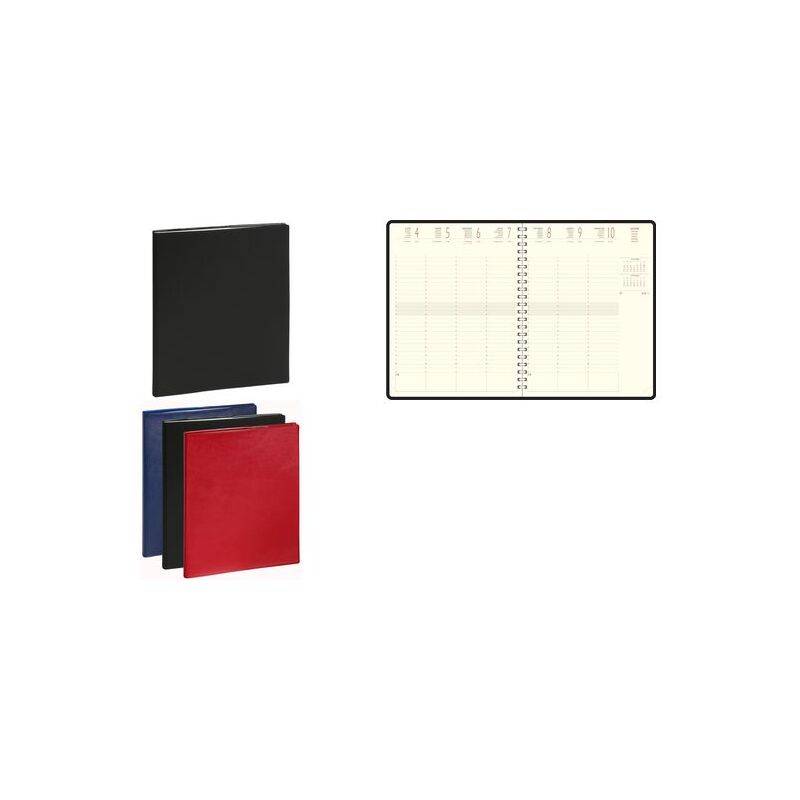 EXACOMPTA Buchkalender Eurotime 27S, 2027, Barbara, schwarz-0