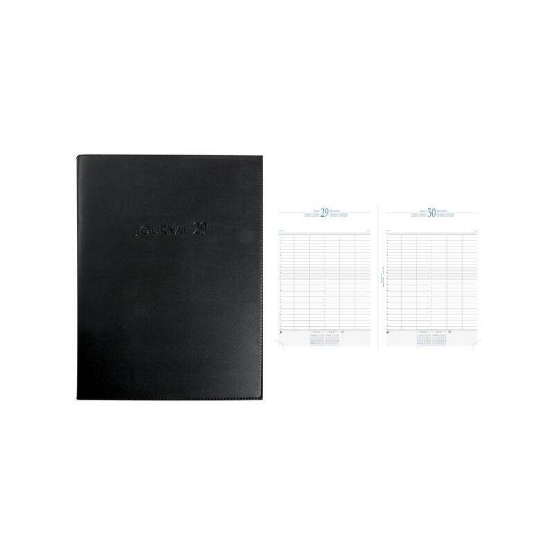 EXACOMPTA Buchkalender Journal 29/1, 2027, Barbara, schwarz-0