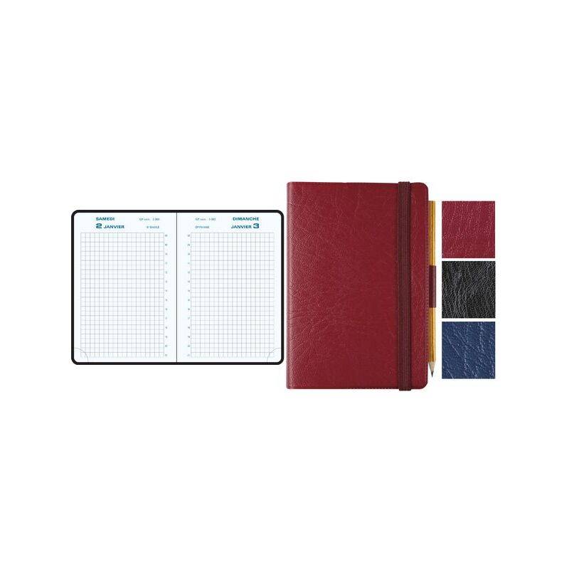 EXACOMPTA Taschenkalender 2027, Kunststoff, sortiert-0