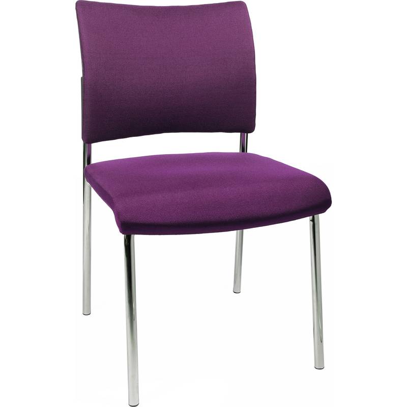 Topstar Besucherstuhl "Visit 10 Polster", lila (77240400)-0