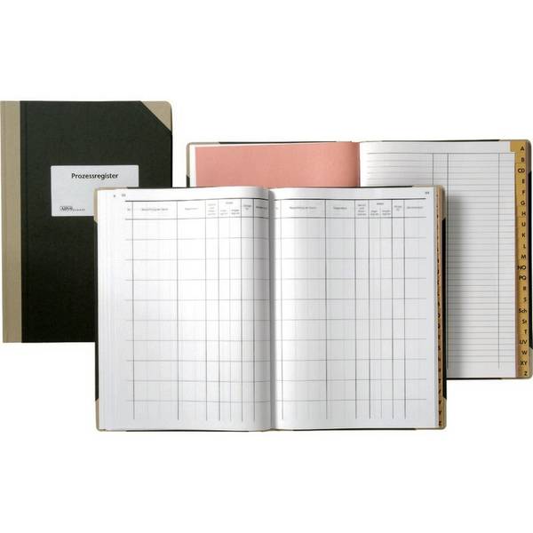 SoldanPlus Prozessregister-Buch, 100 Seiten