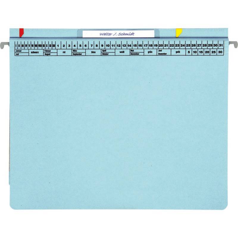 AdvoBedarf Hängehefter Kanzlei CLASSIC PLUS, 1 x Linksheftung, hellblau-2