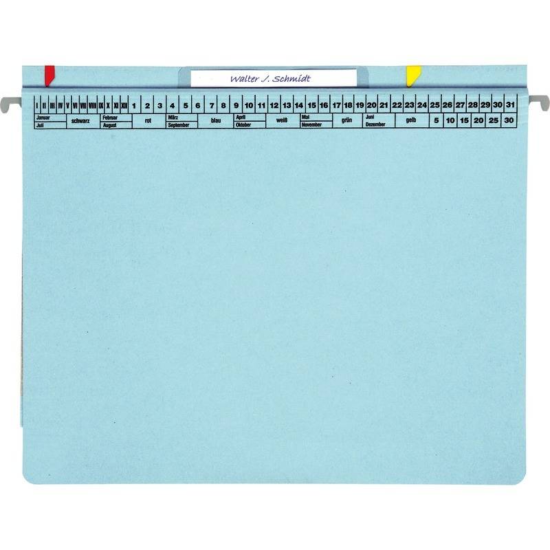 AdvoBedarf Hängehefter Kanzlei CLASSIC PLUS, 2 Abheftvorrichtungen, hellblau-2
