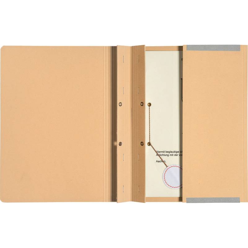 AdvoBedarf Hängehefter Kanzlei CLASSIC PLUS, 2 x Linksheftung, chamois-0
