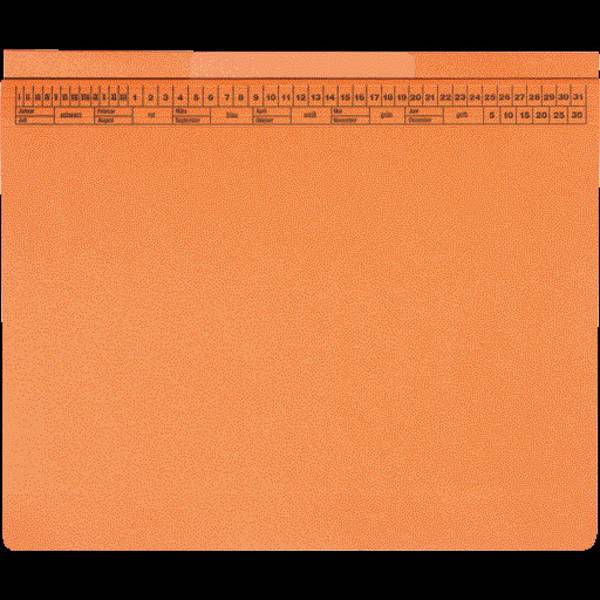AdvoBedarf Hängehefter Kanzlei CLASSIC PLUS, 2 x Linksheftung, orange
