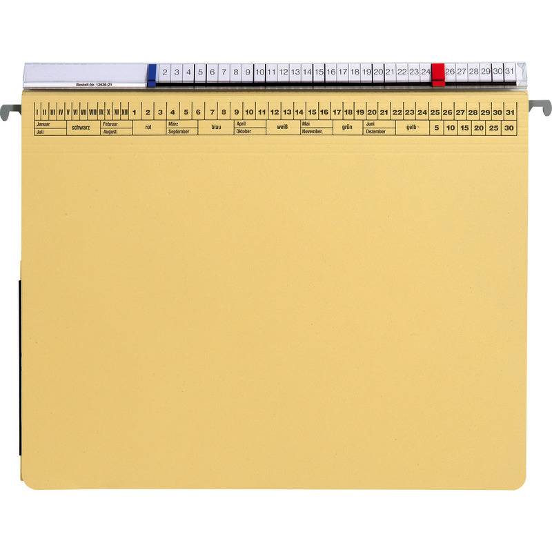 ORGALEX® Hängehefter Kanzlei, Rechtsheftung, 1 Tasche, gelb-1