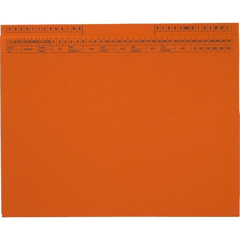 SoldanPlus Kanzlei-Hängehefter CLASSIC, 1 Abheftvorrichtung, orange