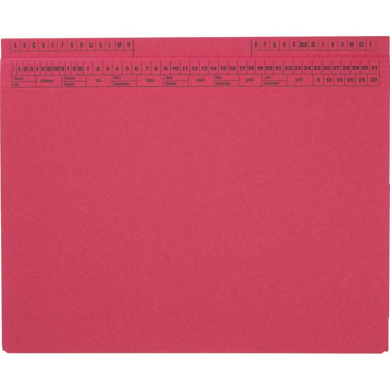 SoldanPlus Kanzlei-Hängehefter CLASSIC, 1 Abheftvorrichtung, rot-0