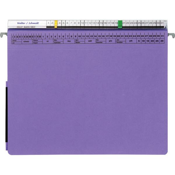 ORGALEX® Hängehefter Kanzlei, Linksheftung, 1 Tasche, violett
