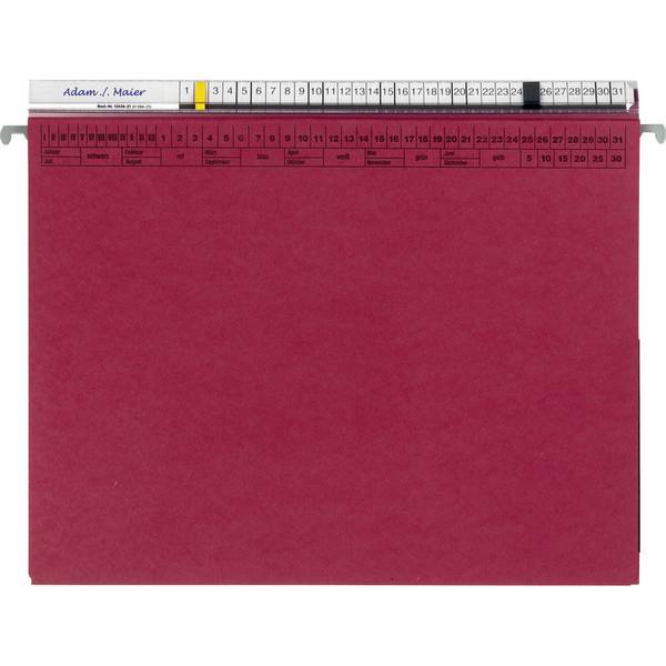 ORGALEX® Hängehefter Kanzlei, Linksheftung, 1 Tasche, bordeaux