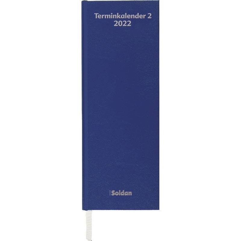 SoldanPlus Terminkalender TK2 PLUS mit Linienblatt / 2026, schwarz, schwarz-0