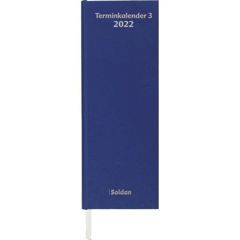 SoldanPlus Terminkalender TK3 PLUS mit Linienblatt / 2026, schwarz, schwarz-0