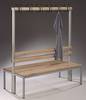 Doppelseitige Garderobenbank, Serie Basic