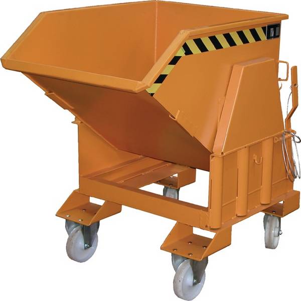 Bauer Kippbehälter BK 50, lackiert, Gelborange